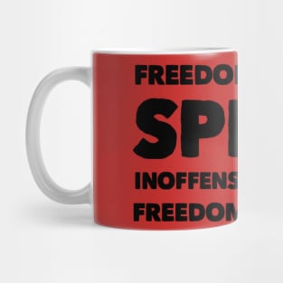 Freedom of speech Mug